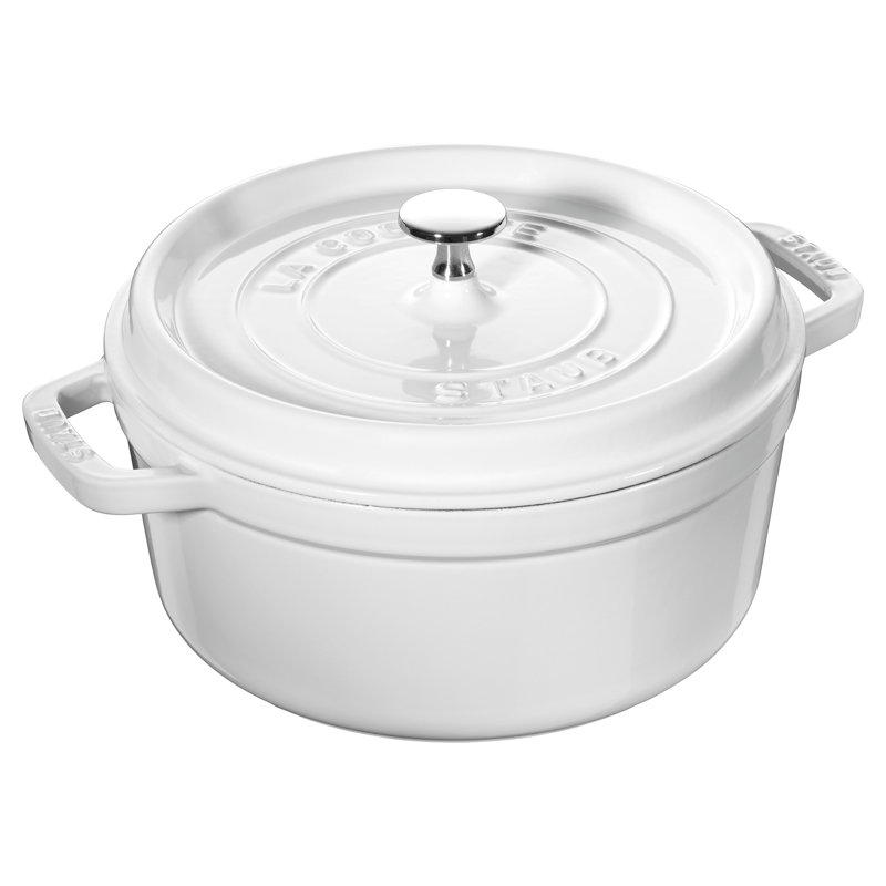Staub Staub 4 qt. Cast Iron Round Dutch Oven Perigold
